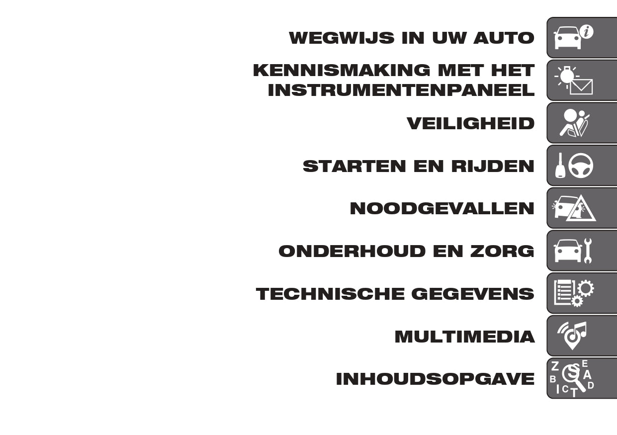 2022-2023 Fiat Tipo Owner's Manual | Dutch