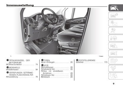 2022 Fiat Ducato Owner's Manual | German