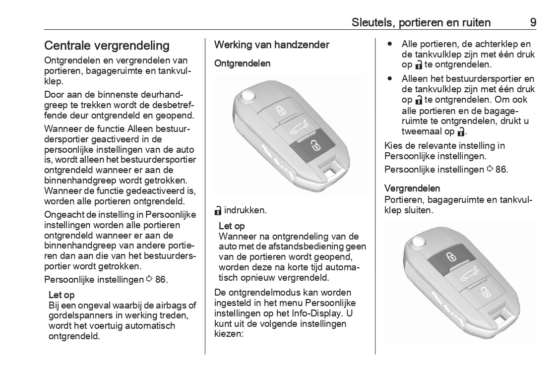 2023-2024 Opel Corsa/Corsa-e Manuel du propriétaire | Néerlandais