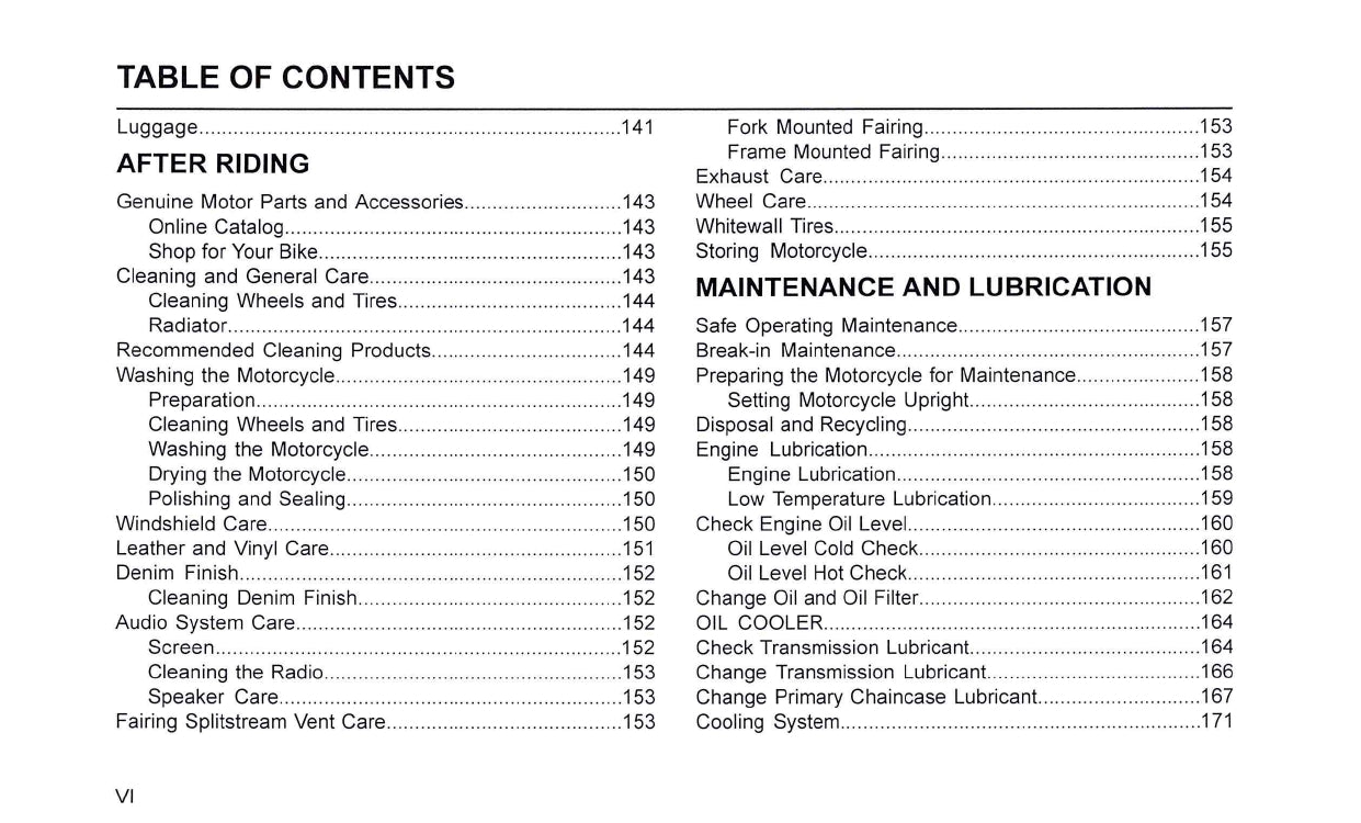 2021 Harley-Davidson Touring Owner's Manual | English