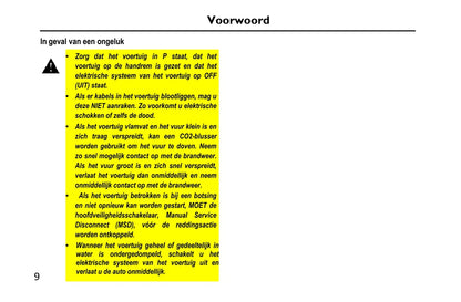 2020-2023 MG Ehs PHEV Gebruikershandleiding | Nederlands