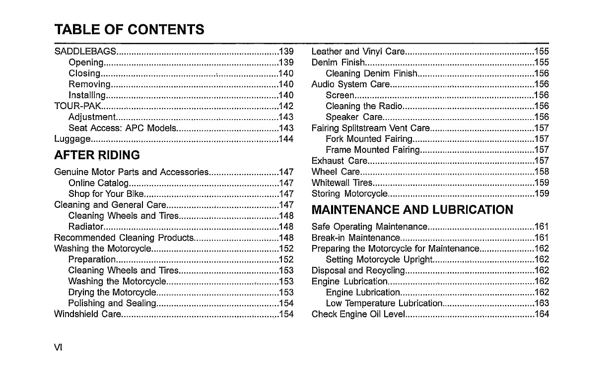 2023 Harley-Davidson Touring Owner's Manual | English