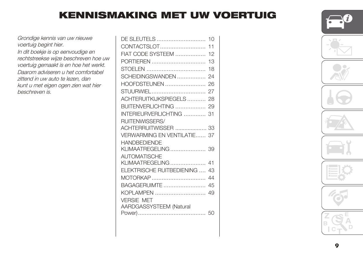 2020 Fiat Doblò Cargo Owner's Manual | Dutch