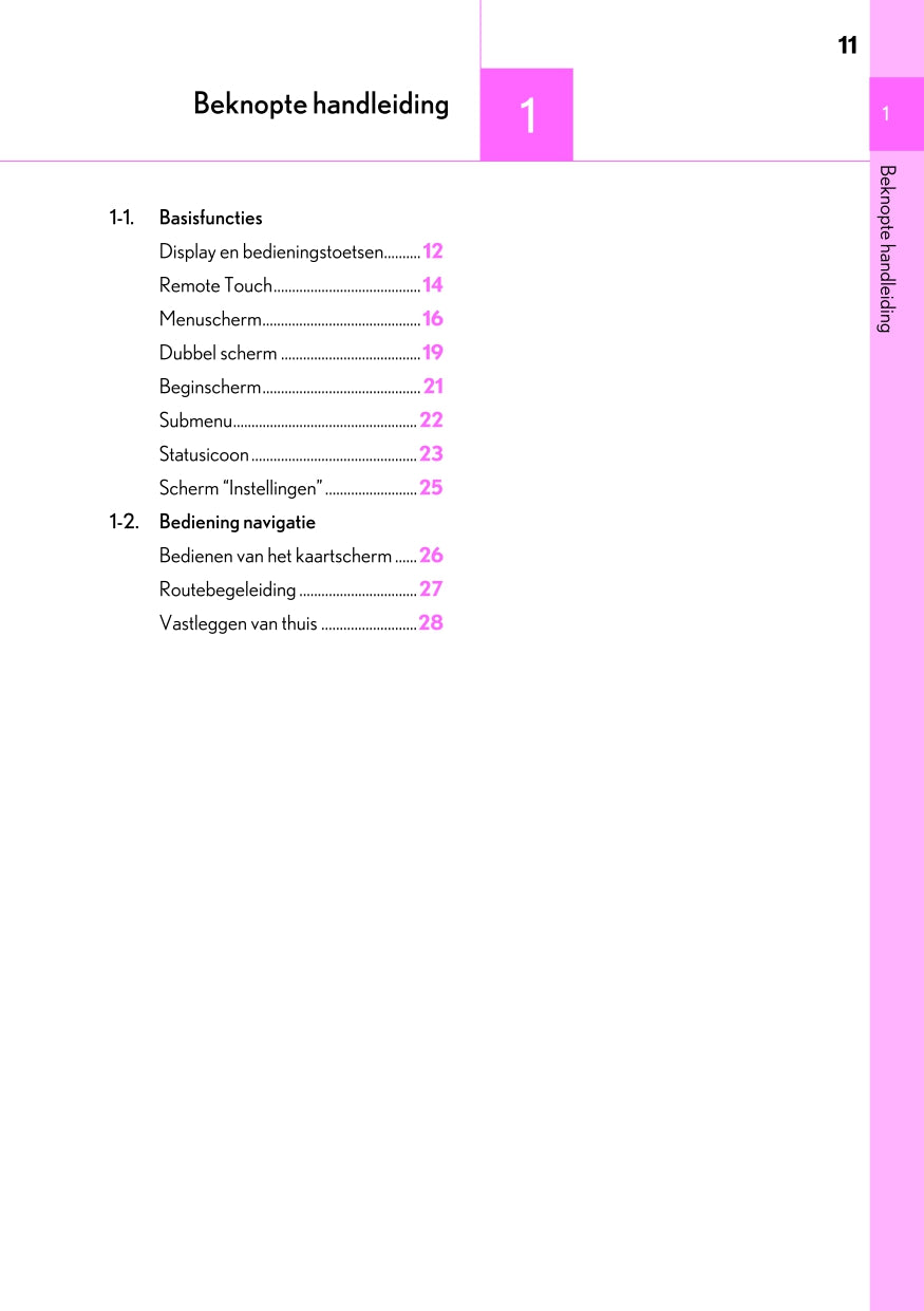 2020-2023 Lexus UX 300e Infotainment Manual | Dutch