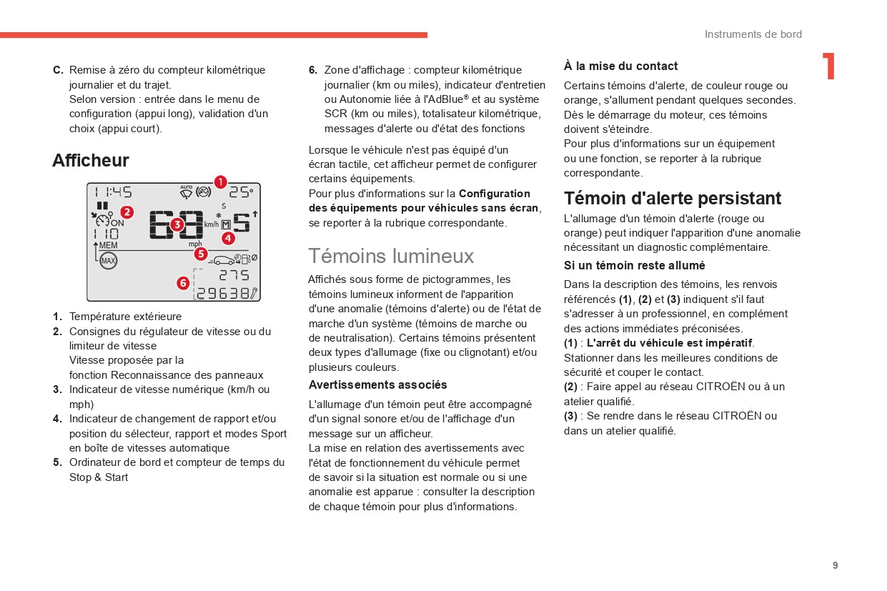 2022-2024 Citroën C3 Gebruikershandleiding | Frans