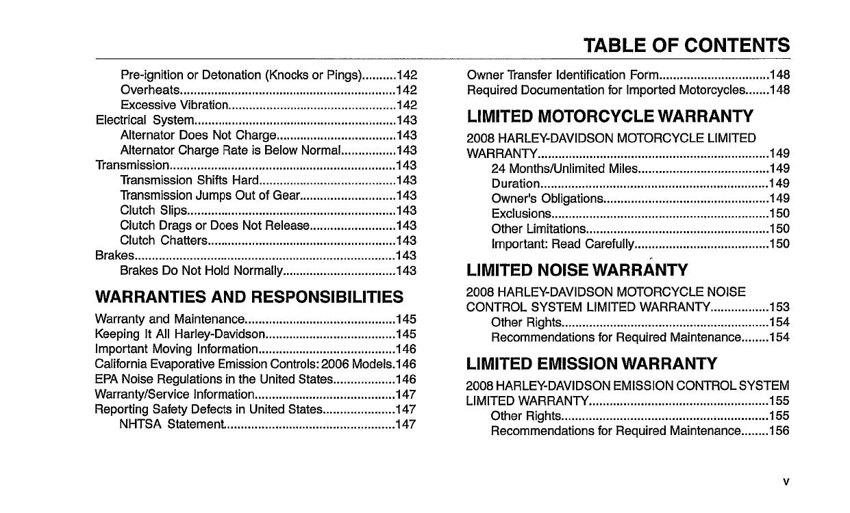 2008 Harley-Davidson Dyna Manuel du propriétaire | Anglais