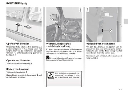 2018-2020 Renault Kangoo Bedienungsanleitung | Niederländisch