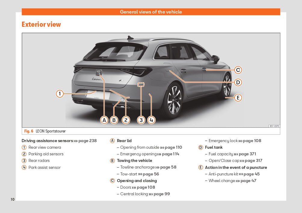 2022 Seat Leon Gebruikershandleiding | Engels