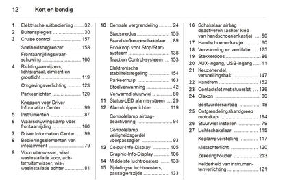 2015 Opel Corsa Owner's Manual | Dutch