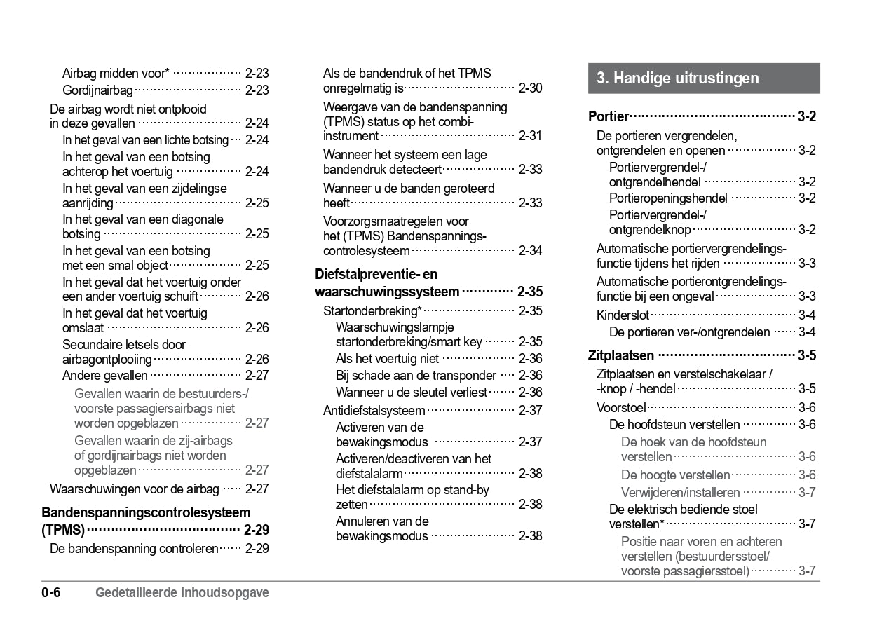 2023-2024 SsangYong Korando e-Motion Owner's Manual | Dutch