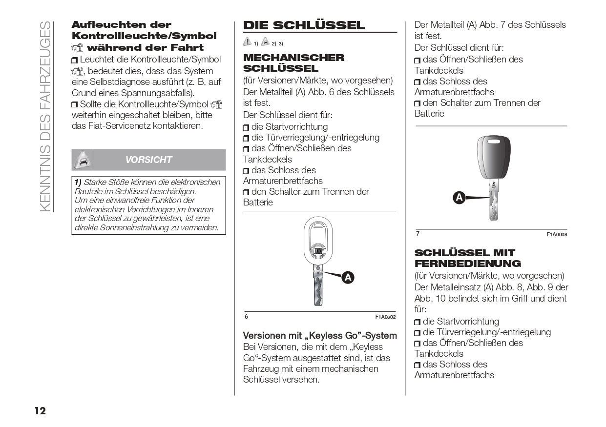 2022 Fiat Ducato Owner's Manual | German