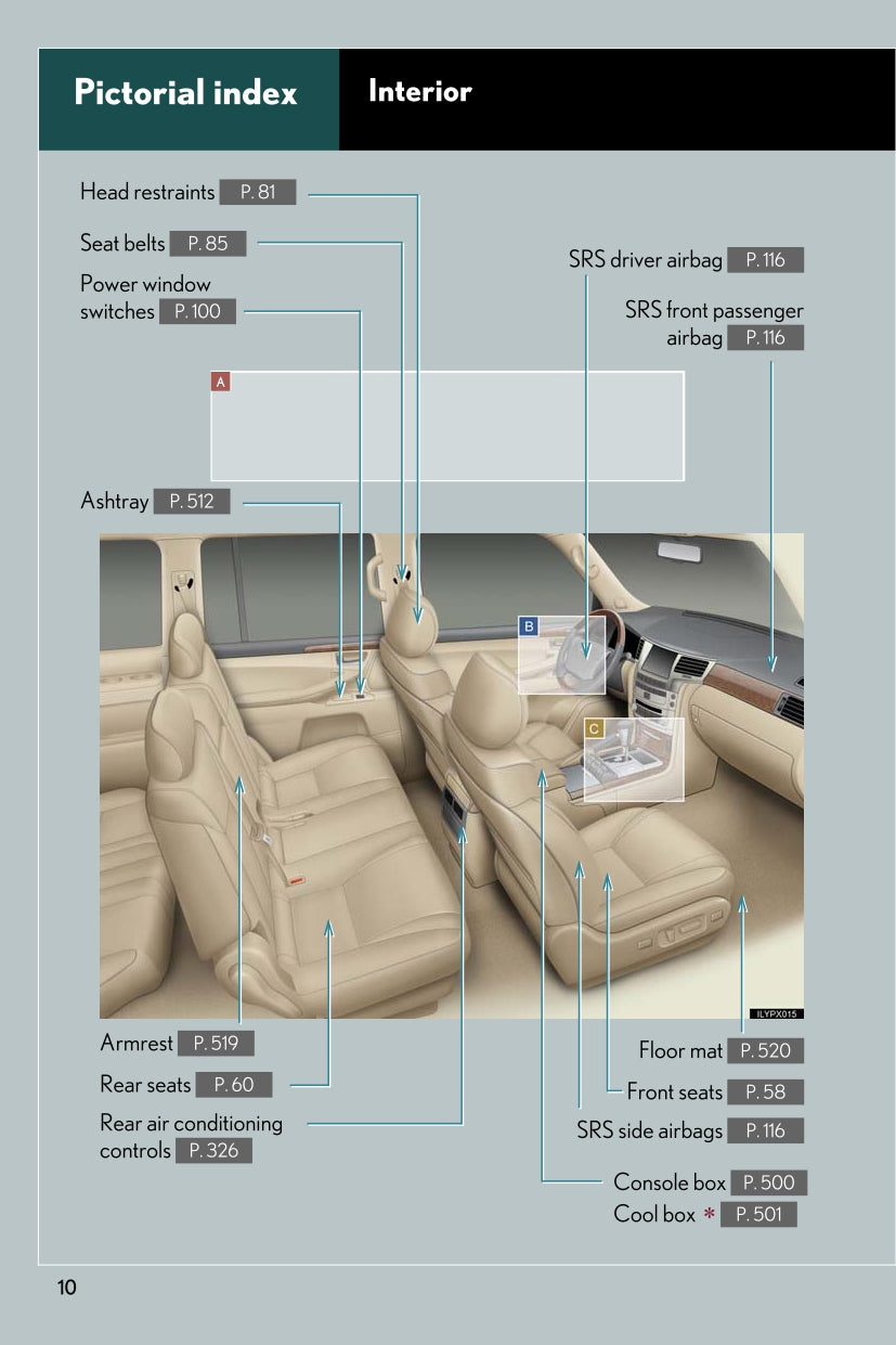 2008 Lexus LX 570 Owner's Manual | English