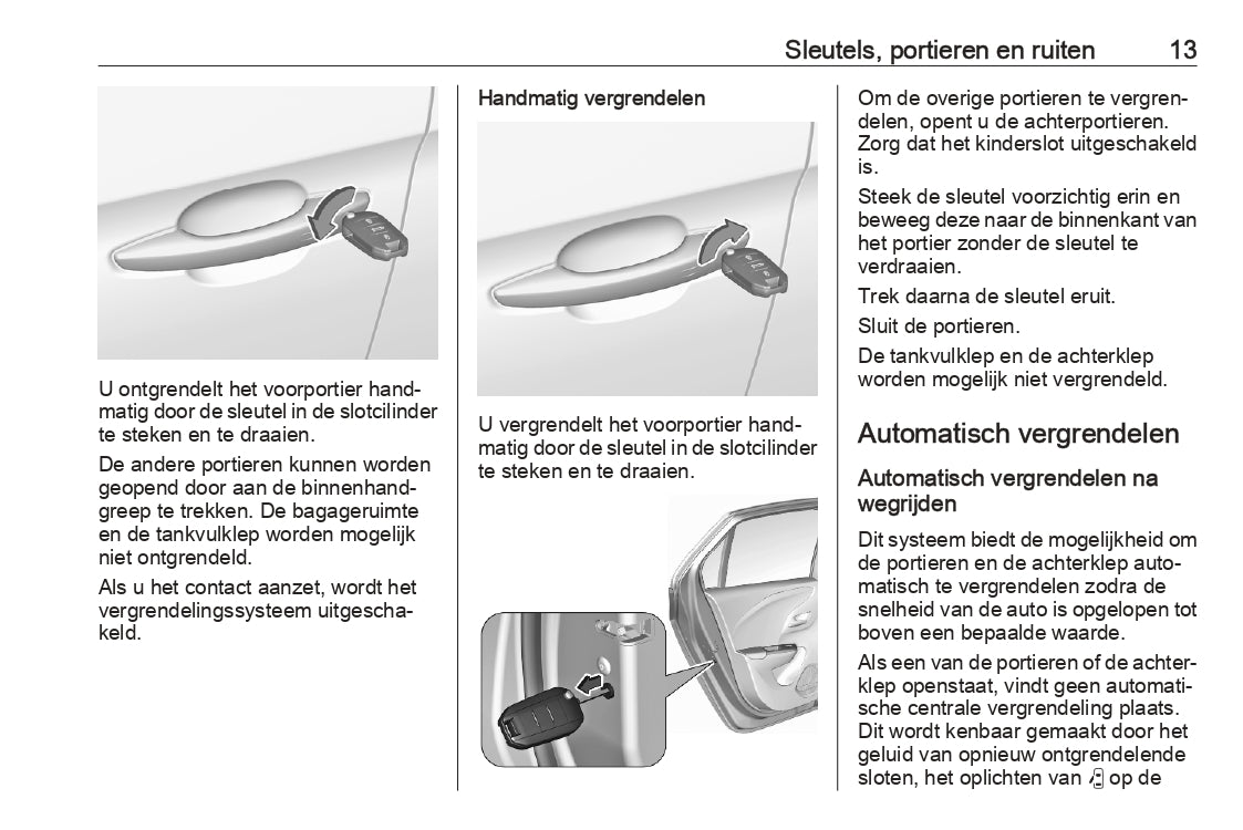 2023-2024 Opel Corsa/Corsa-e Manuel du propriétaire | Néerlandais