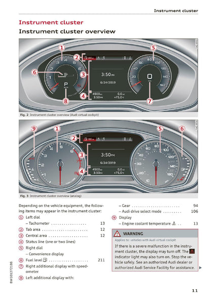 2020 Audi A4 Gebruikershandleiding | Engels