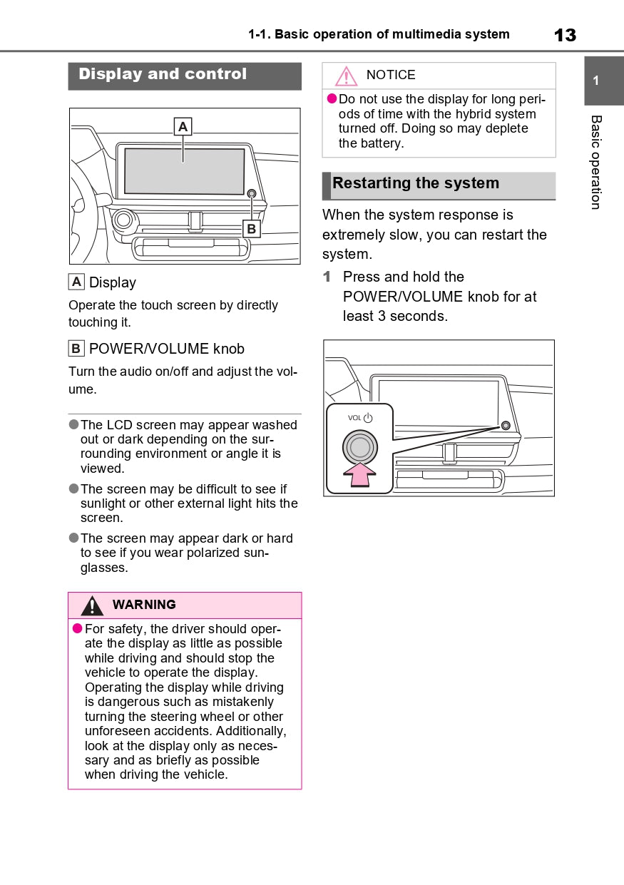 2023-2024 Toyota Prius Infotainment Manual | English