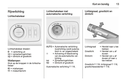 2015 Opel Corsa Owner's Manual | Dutch