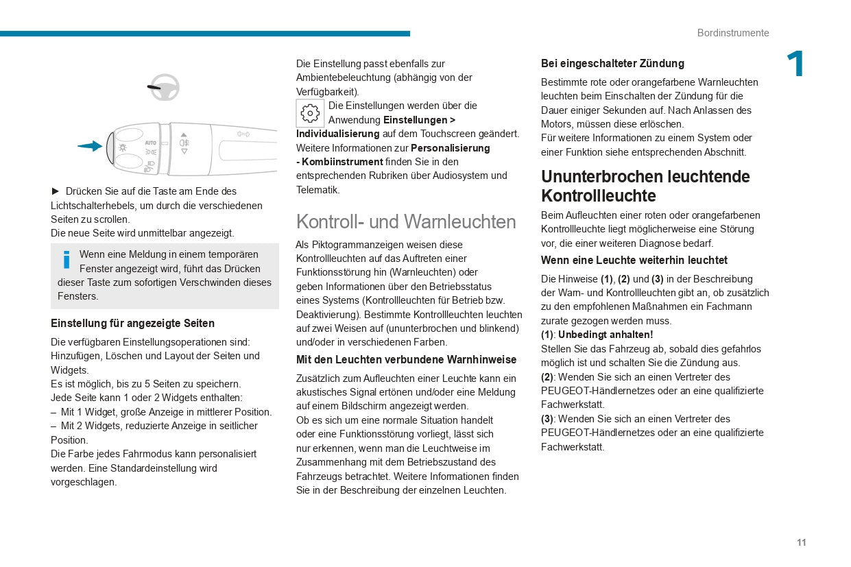 2023-2024 Peugeot 508/508SW Owner's Manual | German