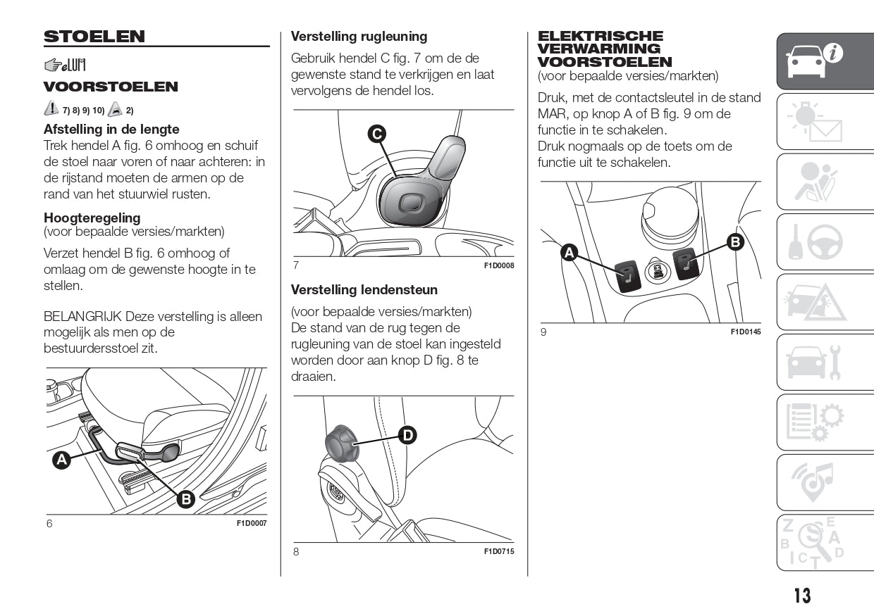 2018 Fiat Panda Owner's Manual | Dutch