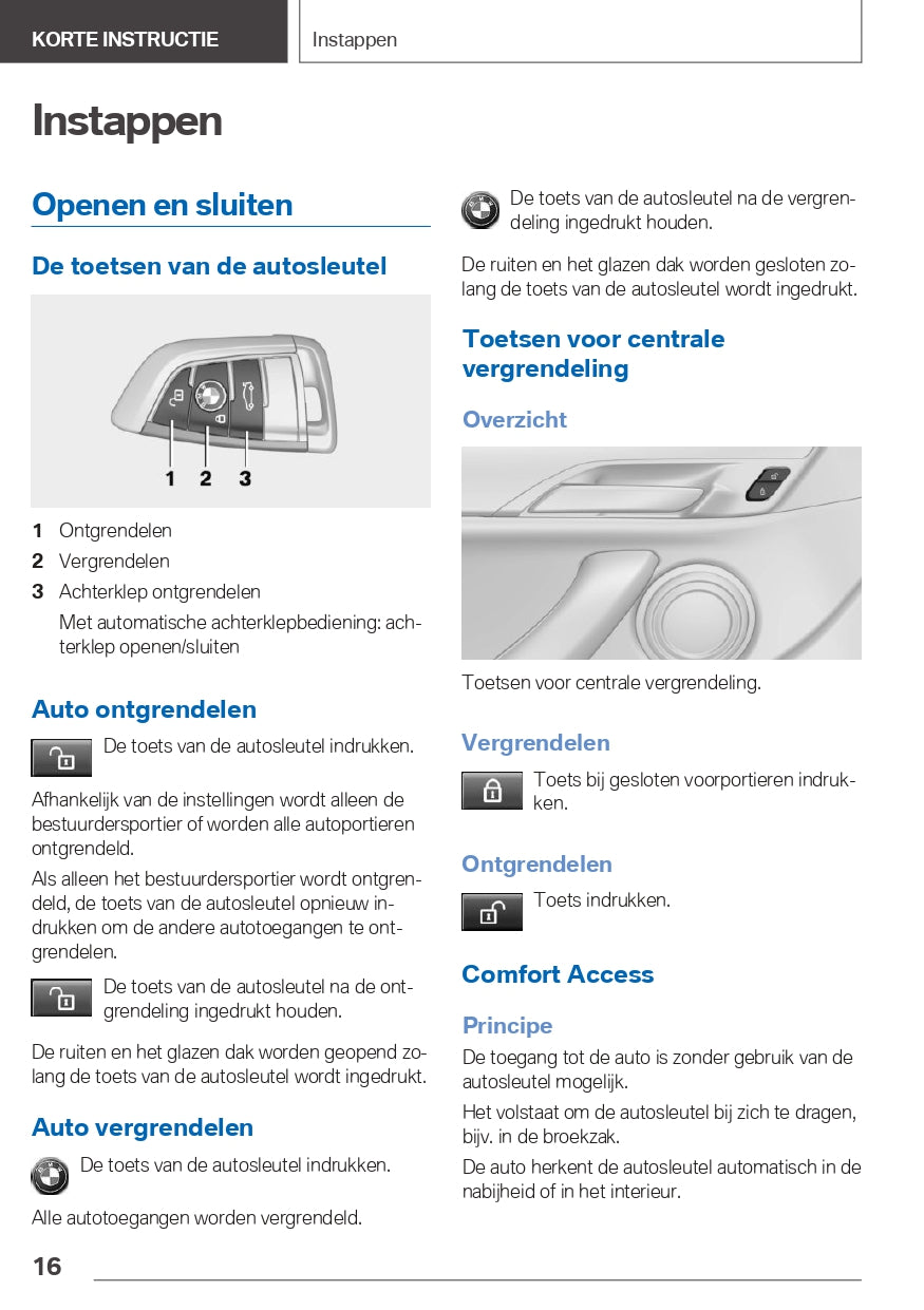 2021 BMW X1 Plug-in-Hybrid Owner's Manual | Dutch