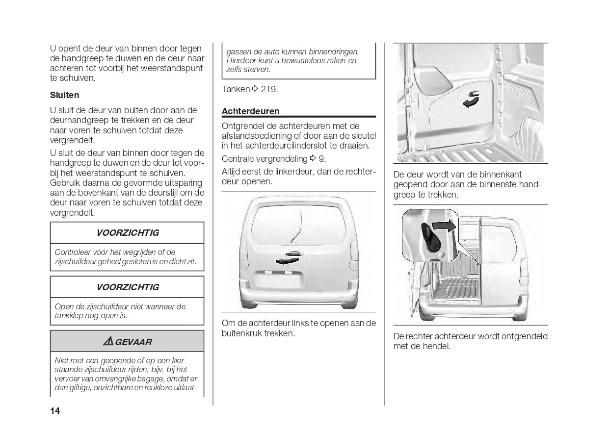 2023-2024 Fiat Doblo Owner's Manual | Dutch