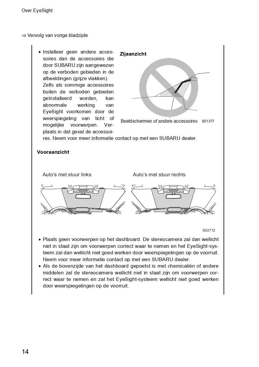 2020 Subaru Forester EyeSight Guide | Dutch