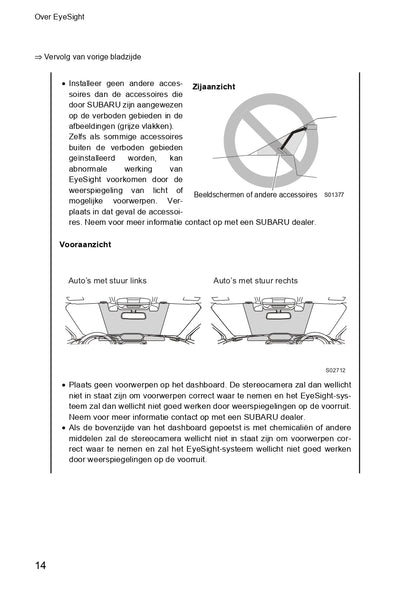 2020 Subaru Forester EyeSight Guide | Dutch