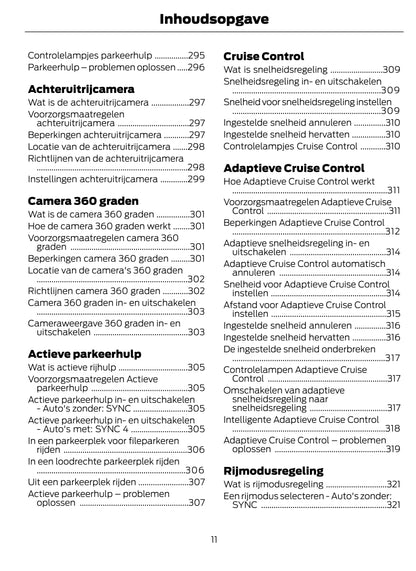 2022-2024 Ford Transit Gebruikershandleiding | Nederlands