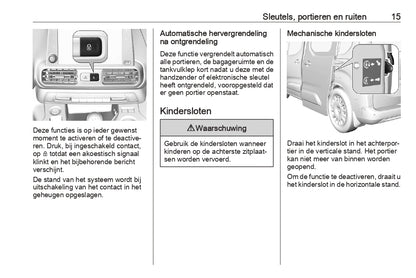 2023 Opel Combo Manuel du propriétaire | Néerlandais