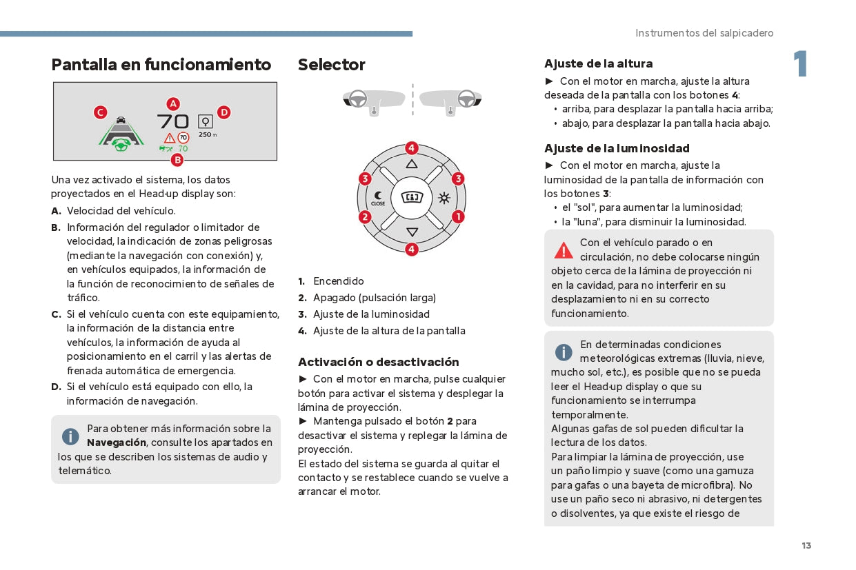 2024 Citroën C4/ë-C4 C4 X/ë-C4 X Gebruikershandleiding | Spaans