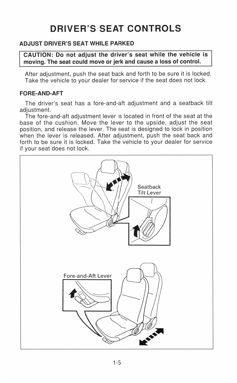 2000 Isuzu NPR Gas Owner's Manual | English