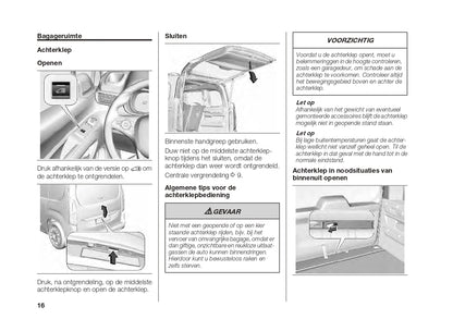 2023-2024 Fiat Doblo Owner's Manual | Dutch