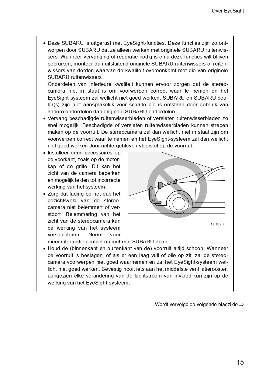 2020 Subaru Forester EyeSight Guide | Dutch