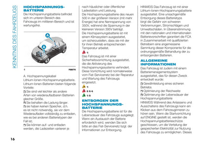 2023 Fiat 500e Owner's Manual | German