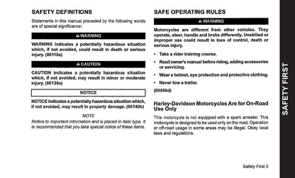 2023 Harley-Davidson Touring Owner's Manual | English