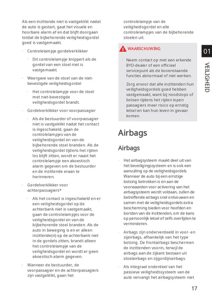 2023-2024 BYD Seal Gebruikershandleiding | Nederlands