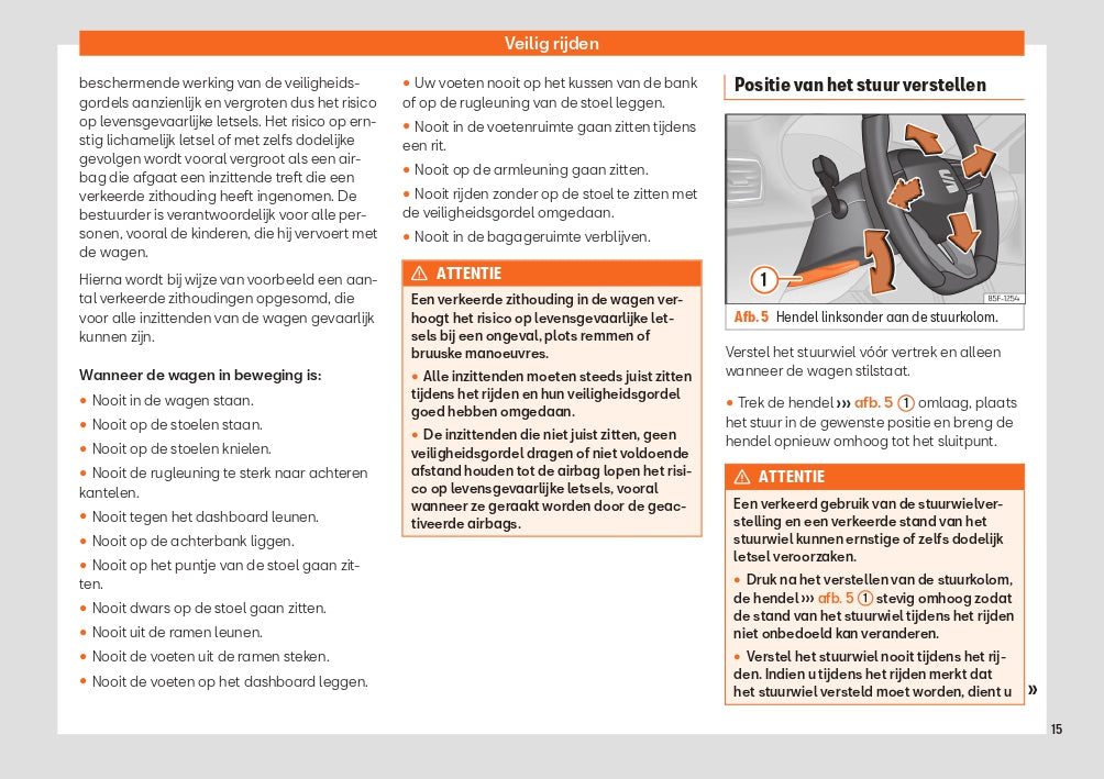 2022 Seat Ateca Owner's Manual | Dutch