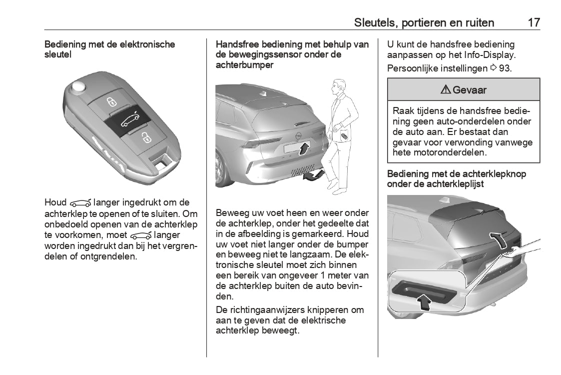 2023-2024 Opel Astra Manuel du propriétaire | Néerlandais