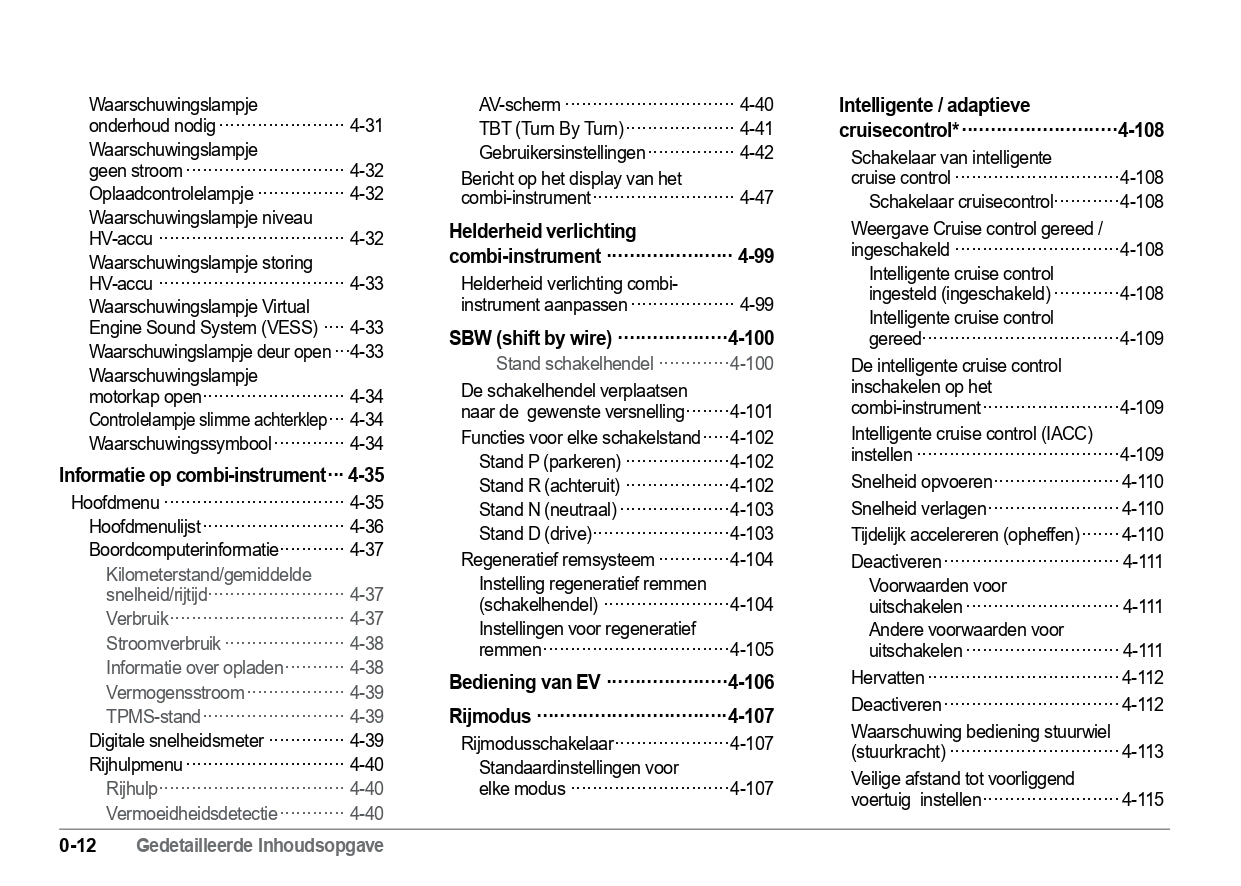 2023-2024 SsangYong Korando e-Motion Owner's Manual | Dutch