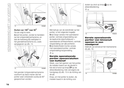 2020 Fiat Doblò Cargo Owner's Manual | Dutch