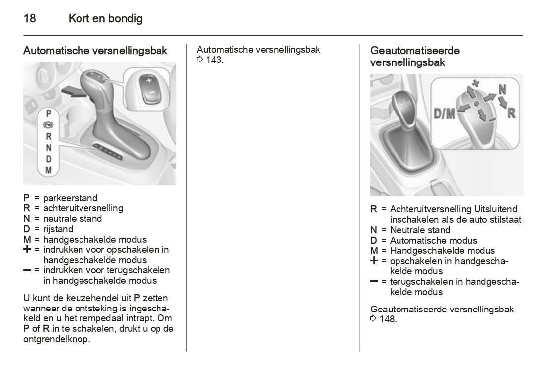 2015 Opel Corsa Owner's Manual | Dutch