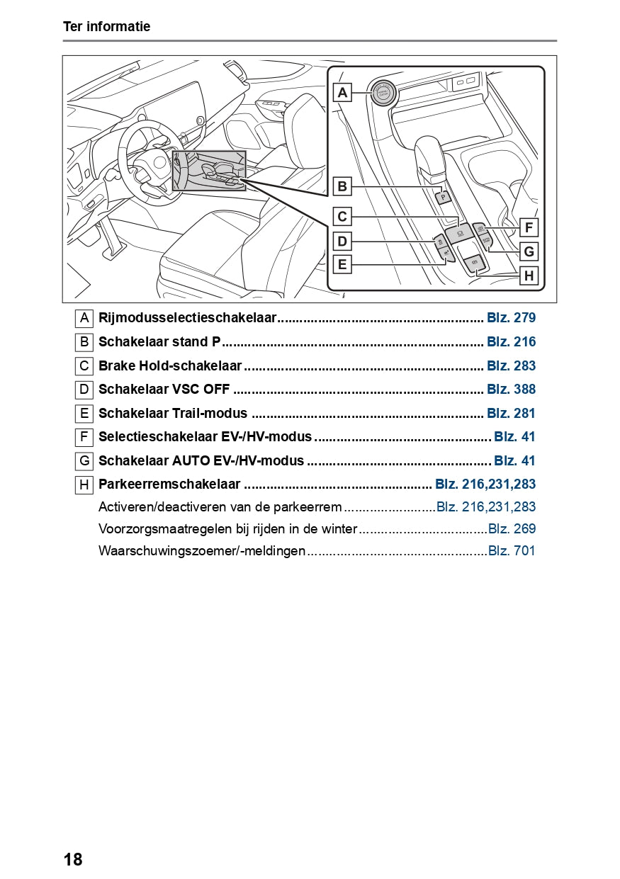 2023-2024 Lexus NX 450h Plus Bedienungsanleitung | Niederländisch