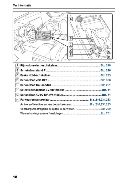 2023-2024 Lexus NX 450h Plus Bedienungsanleitung | Niederländisch