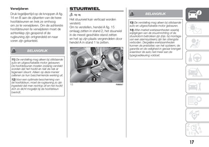 2018-2020 Fiat 500/500C Owner's Manual | Dutch