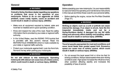 2023 Harley-Davidson Touring Owner's Manual | English