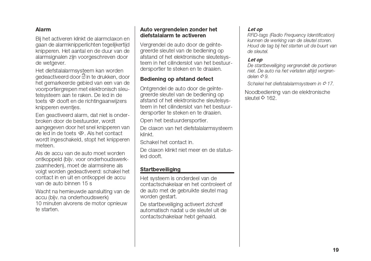 2023-2024 Fiat Doblo Owner's Manual | Dutch