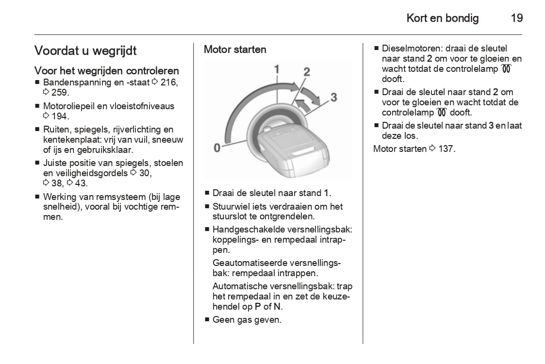 2015 Opel Corsa Owner's Manual | Dutch