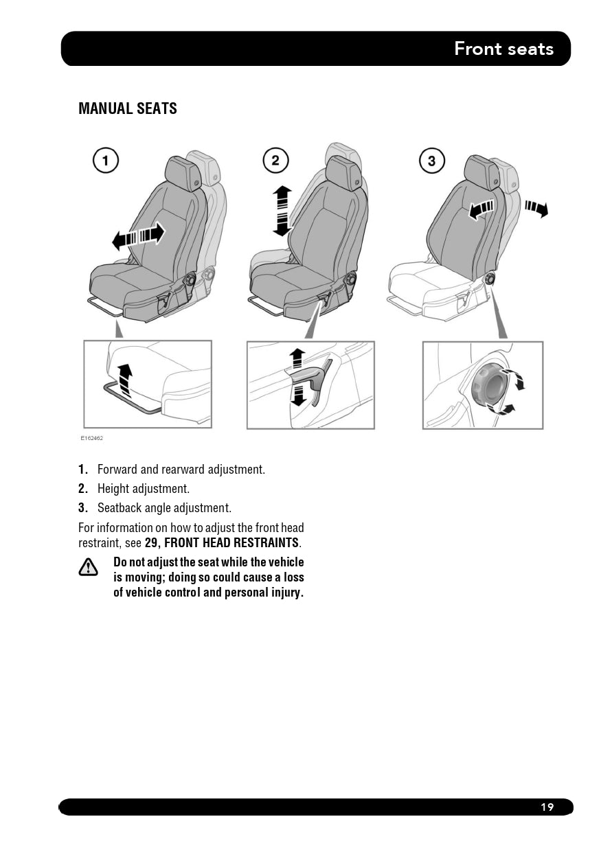 2014 - 2019 Land Rover Discovery Sport Bedienungsanleitung | Englisch