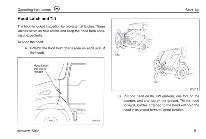 2005 Kenworth T300 Owner's Manual | English