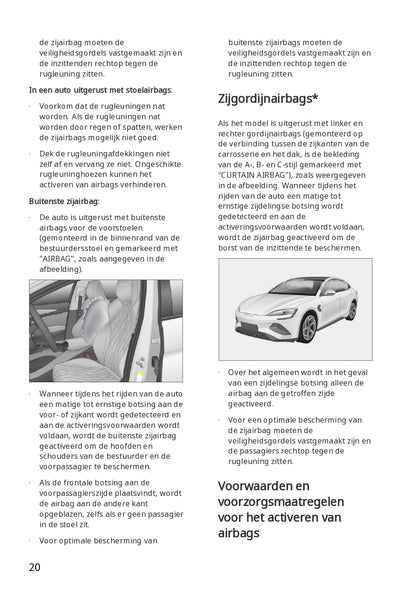 2023-2024 BYD Seal Gebruikershandleiding | Nederlands