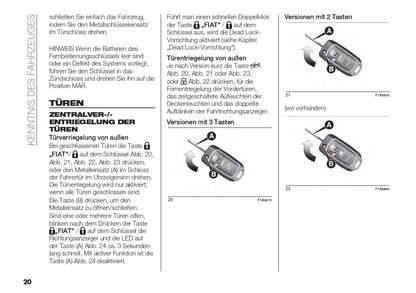 2022 Fiat Ducato Owner's Manual | German